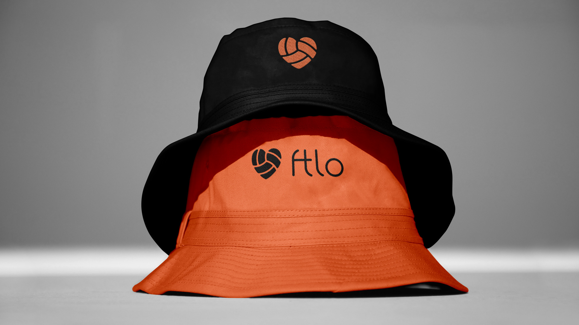 Ftlo bucket hat mockup.