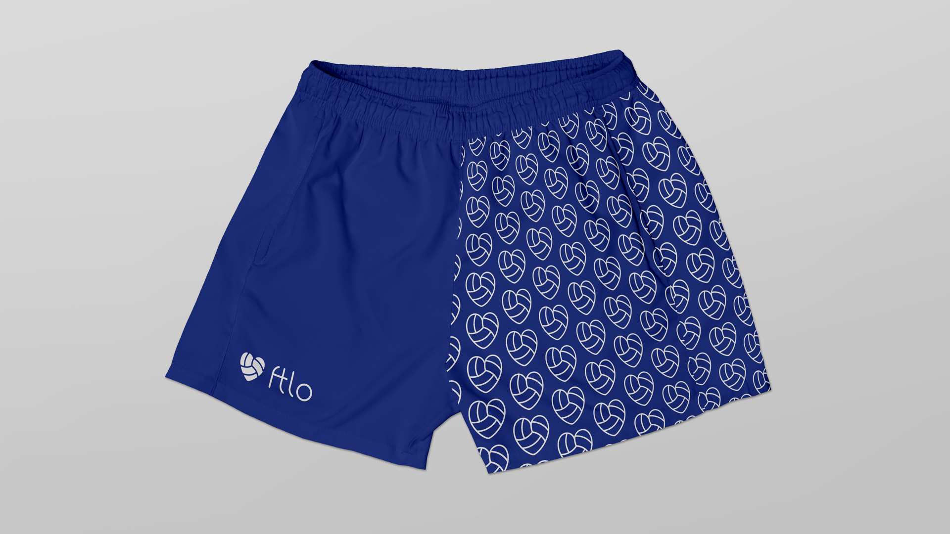 Ftlo shorts mockup.