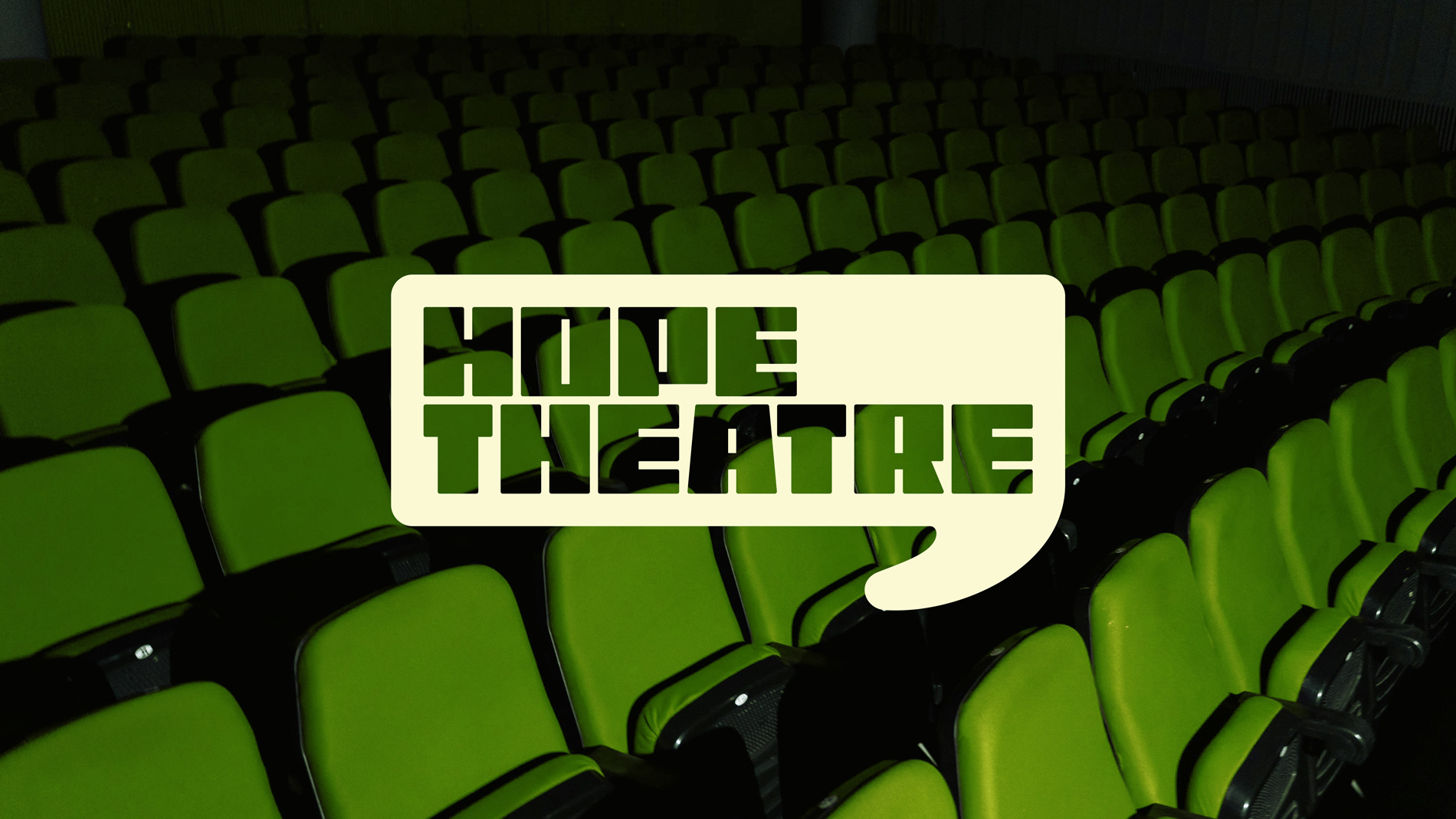 Hope Theatre social enterprise branding project.