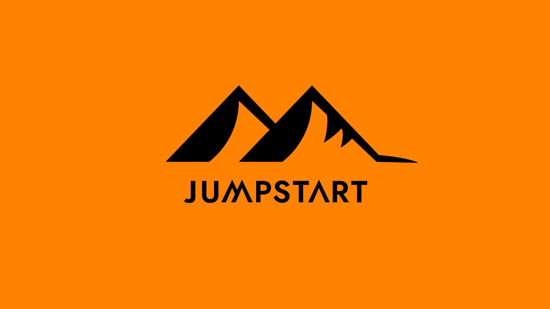 Image of the Jumpstart logo on an orange background.
